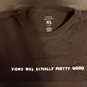 Drake Black Graphic Tee